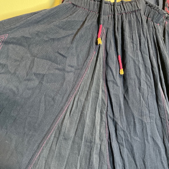 Free People Blue June Bug Embroidered Maxi Dress - Picture 9 of 10